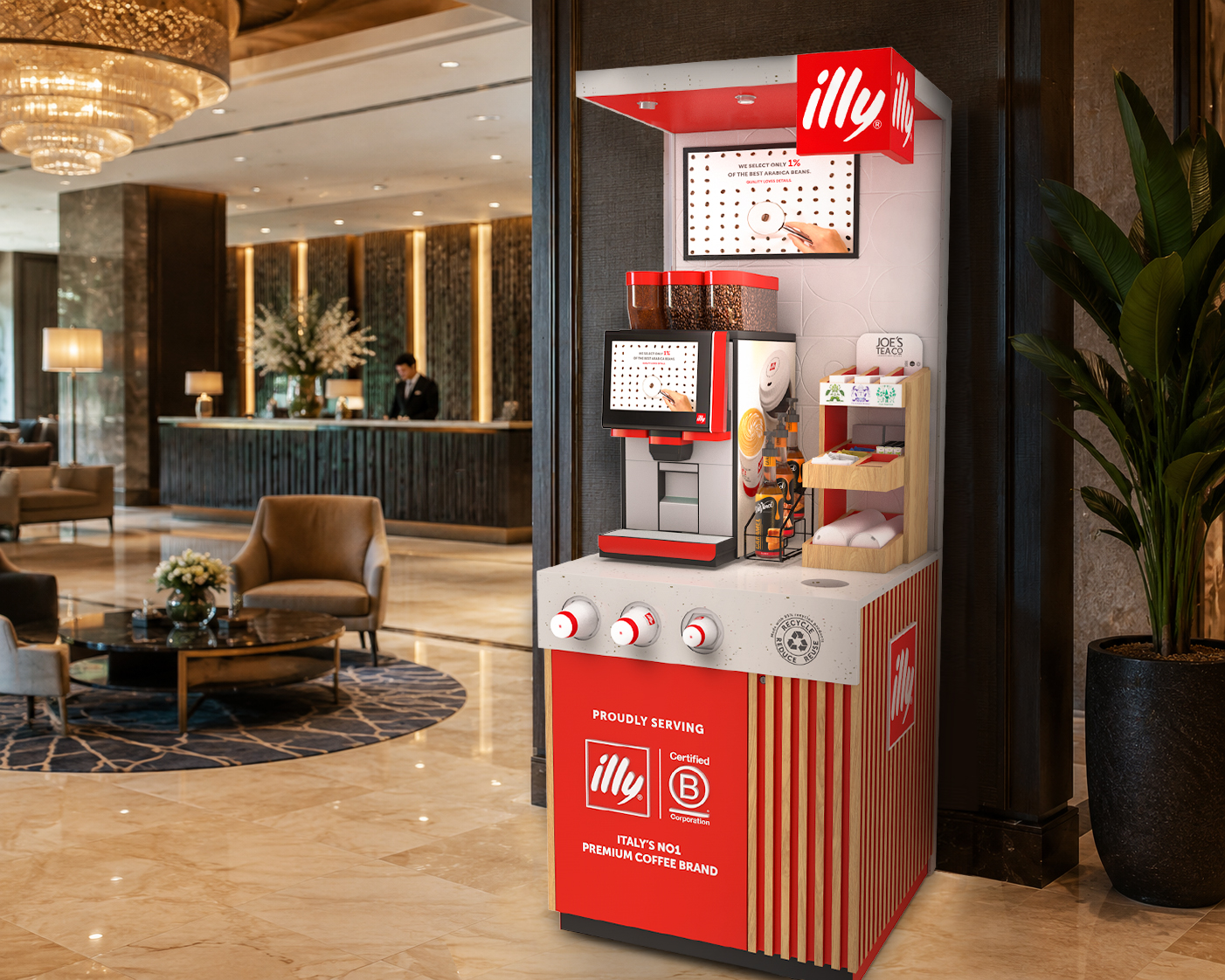Hotel coffee solutions.